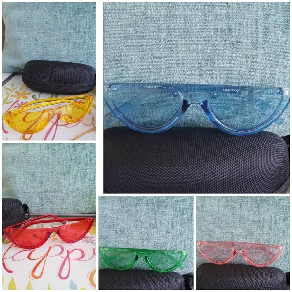 Small Cat eye clear transparent quality Boutique
